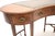 Brown Antique Edwardian Leather Top Kidney-Shaped Desk, 1900s For Sale - Image 8 of 11