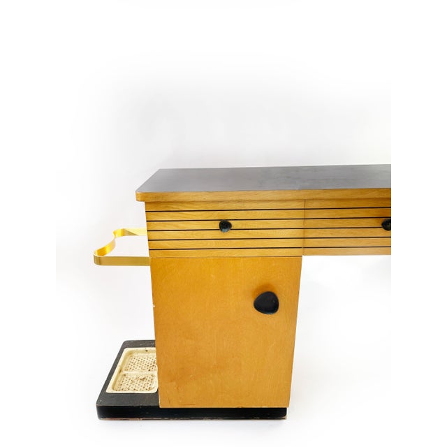 1950s Celeste Hallway Cabinet with Integrated Umbrella Stand, 1950s For Sale - Image 5 of 10