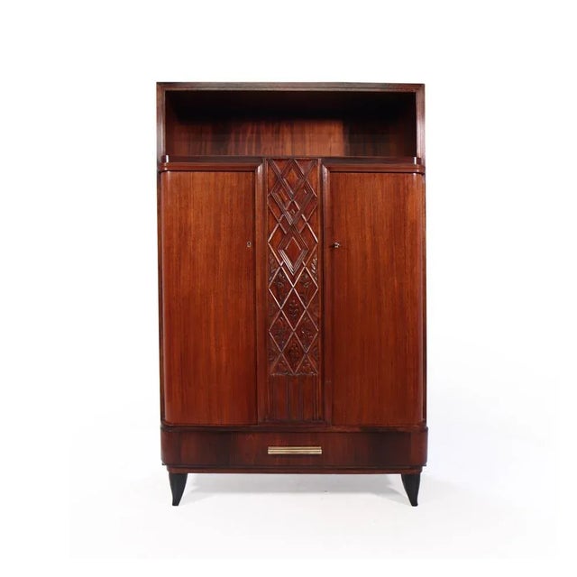 Art Deco French Rosewood Cabinet For Sale - Image 12 of 12