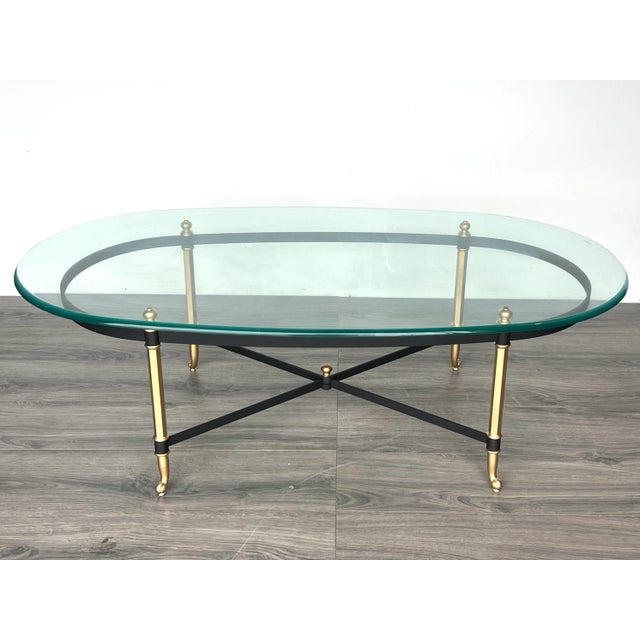Late 20th Century Black and Gold Italian Coffee Table For Sale - Image 9 of 12