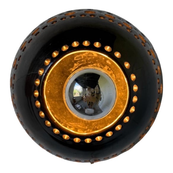 Ceramic Wall Light in the style of Pelletier, 1960s For Sale