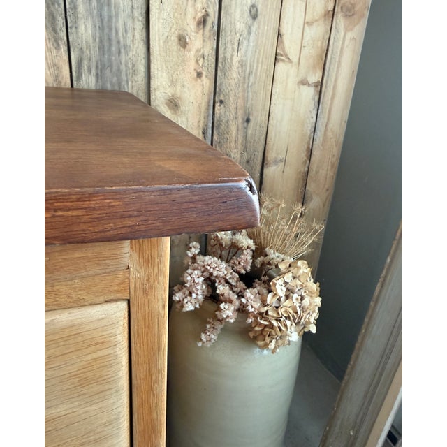 Renovated Semi-Ministers Desk, 1950s For Sale - Image 6 of 17