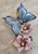 1980s 2 Beautiful Herend Butterfly and Flower Figurines For Sale - Image 9 of 17