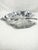 Metal Vintage Sculptural Silver Pewter Leaf Platter For Sale - Image 7 of 9