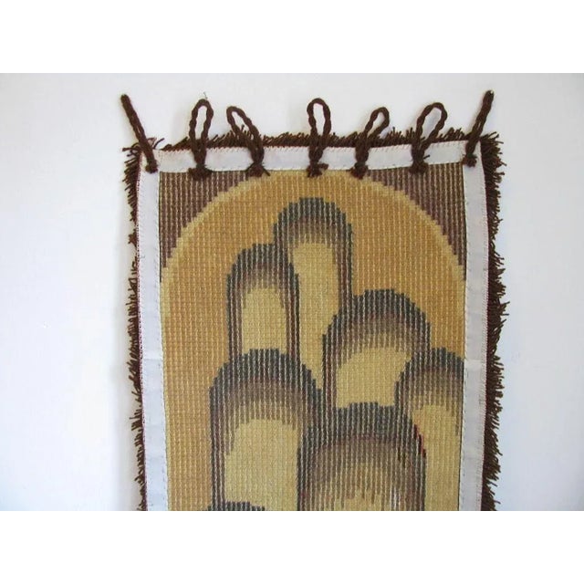 Pop Art Woolen Tapestry, 1970s For Sale - Image 4 of 18