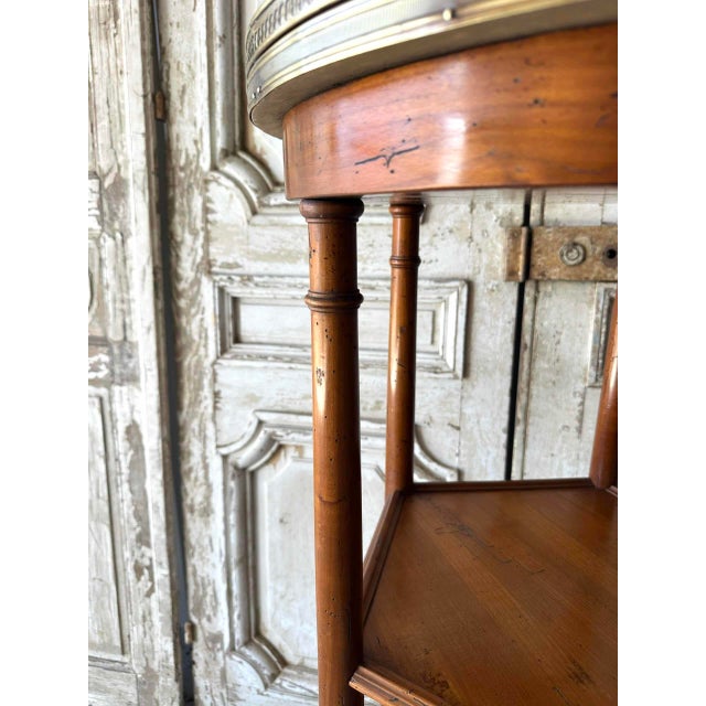 Wood Small Cherrywood Shelf, 1960s For Sale - Image 7 of 11