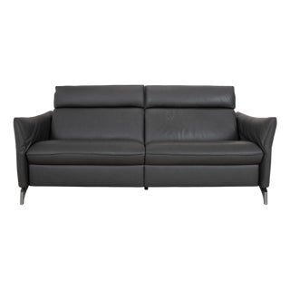 Himolla Weilheim Two-Seater Leather Sofa For Sale