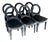 Set of 6 Romo Velvet Dining Chairs; 2 Sets of 6 Available For Sale
