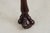 Baker Carved Mahogany Paw Foot Console Table For Sale - Image 11 of 13
