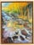 Mountain stream and rocks. Original oil on linen by Julia Lowing. One-of-a-kind original oil painting on a 24x18x.75-inch...