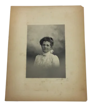 19th Century Portrait of a Woman Photograph