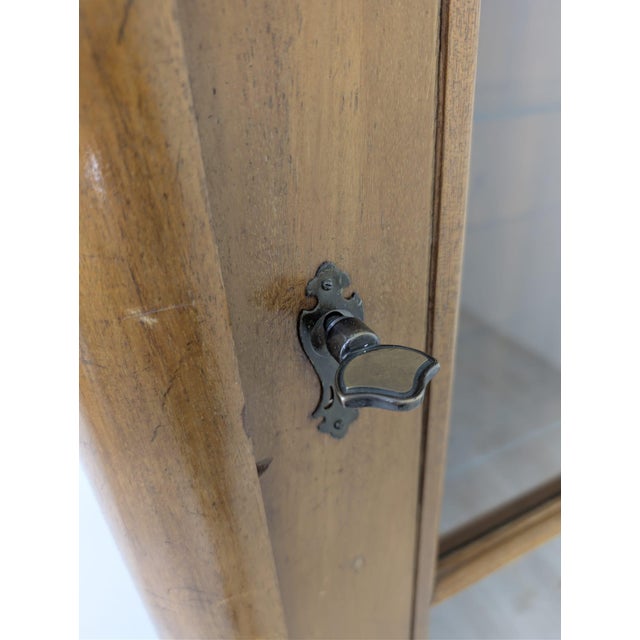 Antique Display Cabinet in Walnut For Sale - Image 14 of 18