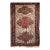 Antique Caucasian Soumak Area Rug, Handwoven Wool, Tribal Bird Motifs Design, 3' x 5' For Sale
