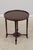 Neoclassical Baker Burl Walnut Mahogany Round Lamp Table For Sale - Image 3 of 13