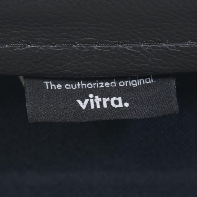 EA108 Chair in Black Leather from Charles Eames, 2007 For Sale - Image 13 of 16