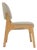 Arches II Dining Chair in Oak and Boucle by Insidherland For Sale