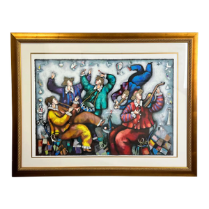 Michael Kachan Sunny Day Serigraph Hand Signed, Numbered & Framed 1995