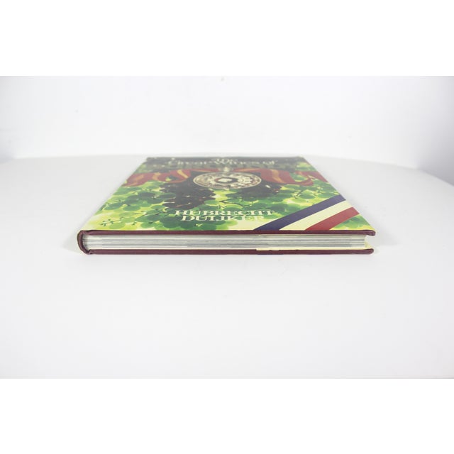 The Great Wines of Burgundy 1983 printing Hubrecht Duijker Hard cover coffee table book with dust jacket. Very good...
