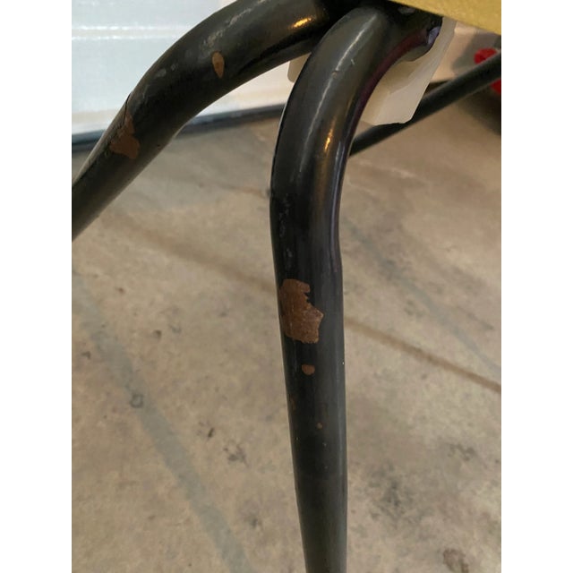 1980s Vintage Astro Compact Stackable Yellow School Chairs - Set of 2 For Sale In Denver - Image 6 of 8