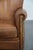 Vintage Brown Sheepskin Armchair For Sale - Image 9 of 14