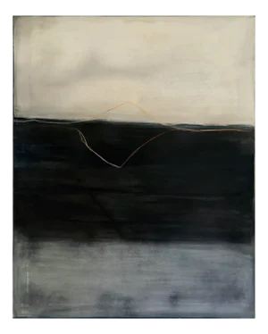 Marilina Marchica, Abstract Landscape, Oil on Canvas
