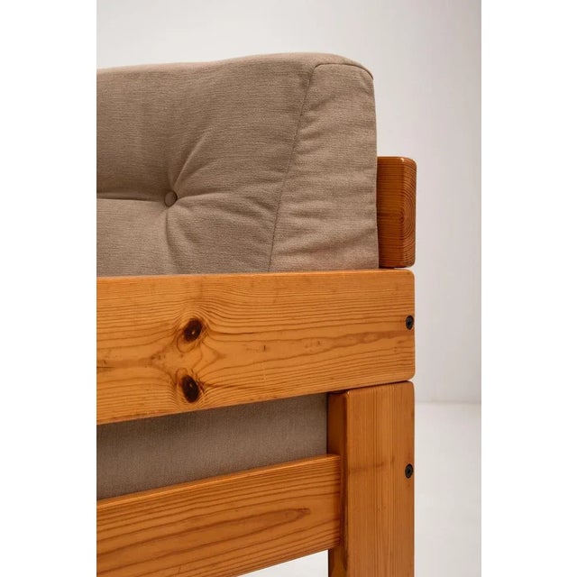 1970s Set of Vintage Italian Pine Lounge Chairs, 1970s For Sale - Image 5 of 11