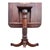 Wood 19th Century American Federal Style Walnut Tilt-Top Table For Sale - Image 7 of 9