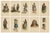 European School Artist, Indigenous Peoples of the Americas, 1852, Print, Set of 10 For Sale