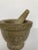 Stone Mid 20th Century Grey/Green Marble Mortar and Pestle For Sale - Image 7 of 8
