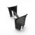 Postmodern Black Cast Iron Dining Table with Glass Top, 1980s For Sale - Image 13 of 15