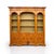 1970s 1970s Italian Neoclassical Style Fruitwood Library Bookcase Cabinet 3 Pcs. For Sale - Image 5 of 7