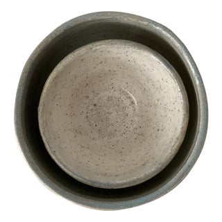 Studio Pottery Small Decorative Bowls - a Pair For Sale