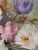 Realism Large 49" Mid-Century Modern Floral Still Life Oil Painting by Ilona Wellman For Sale - Image 3 of 12