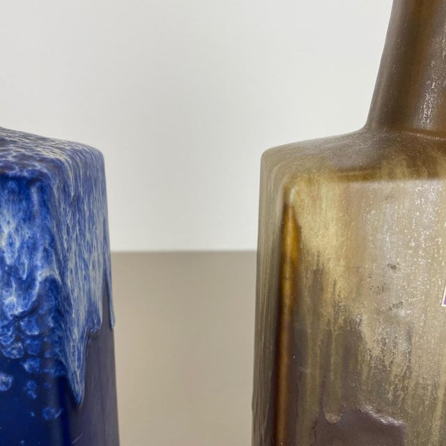 Fat Lava Vases from Scheurich, Germany, 1970s, Set of 2 For Sale - Image 11 of 18