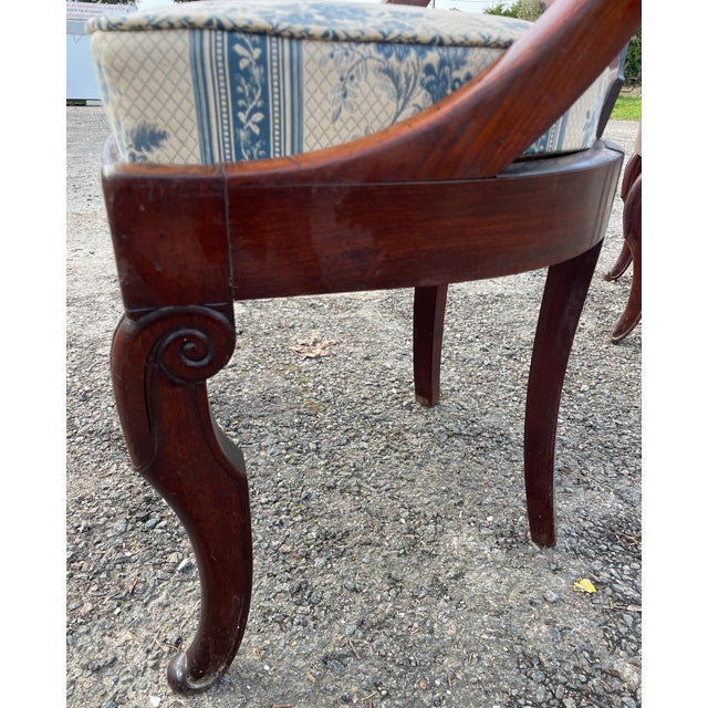 Set of Napoleon III Mahogany Chairs, Set of 4 For Sale - Image 10 of 18