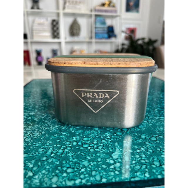 PRADA ストレージボックス 食器 Prada Lunchbox and Cutlery Set | Chairish