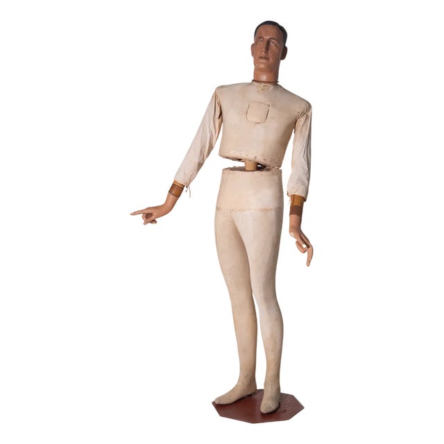 Mannequin of Vittorio De Sica, Italian Director of the Film Grandi Magazzini, 1939 For Sale