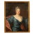 Important large 18th century French oil on canvas royal portrait of Princess Elizabeth Charlotte of the Palatine, wife of...