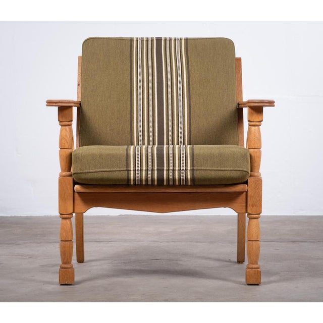 Vintage Oak Chair by Henning Kjærnulf, Denmark, 1960s For Sale - Image 6 of 11
