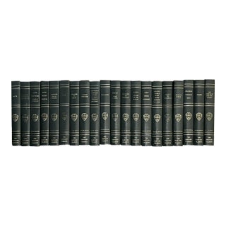 1960’s Harvard Classics Deluxe Edition Hardcover Books-Set of 20 For Sale