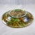 Adams & Bromley English Majolica Cheese Tray, Buttercup & Fern Leaf Border For Sale - Image 11 of 11