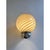 Glass Beige and Brown Rods Murano Glass Wall Sconces by Simoeng, Set of 2 For Sale - Image 7 of 9