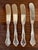 Reed & Barton Mid 20th Century Reed & Barton Silver Plated Butter Knives - Set of 4 For Sale - Image 4 of 4