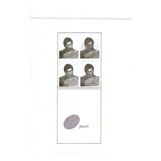 Markus Raetz, Untitled, 1977, Mixed Media, Paper For Sale