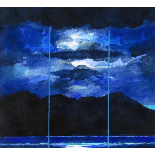 Modern OM Prakash Sharma, Night Light, 1990 For Sale - Image 3 of 9