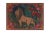 1960s Vintage Pictorial Lion Rug - Wall Tapestry 5'9'' X 7'11'' For Sale - Image 13 of 13