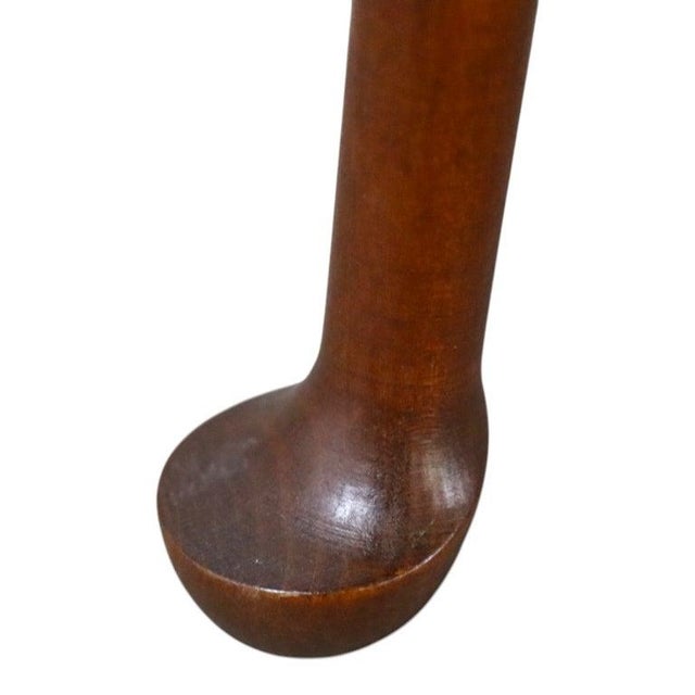 Pair River Bend LTD Federal Tiger Maple Butterfly Top Stands, Signed, 20thC For Sale - Image 9 of 13