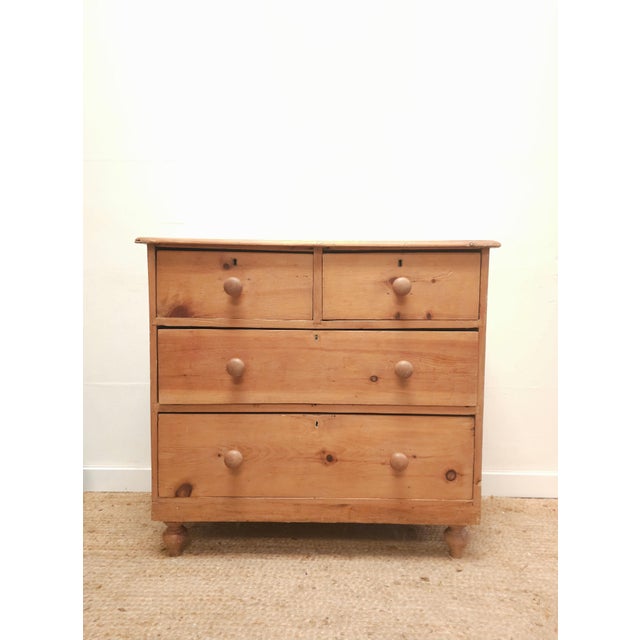 Victorian Pine Chest of Drawers For Sale - Image 6 of 13