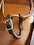 Gucci Vintage English 80” Braided Plaited Leather, Stainless Steel Equestrian Horse Rein For Sale - Image 4 of 16