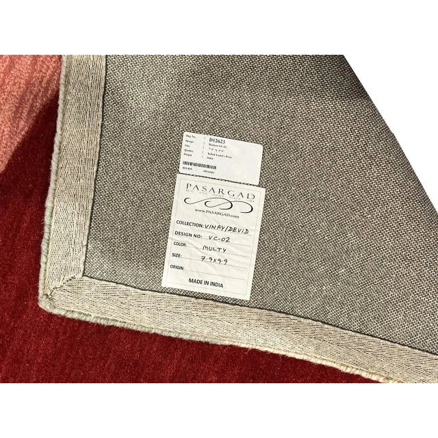 2020s Fine Hand Tufted Abstract Rug For Sale - Image 10 of 10